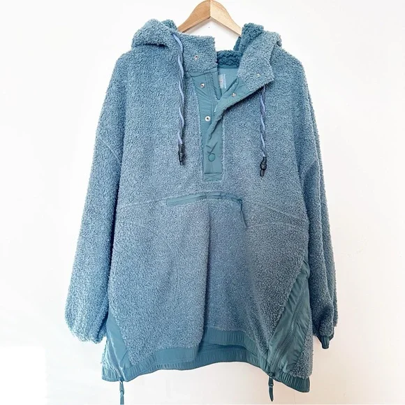 Free People FP Movement Fuzzy Was She Fleece Pullover - Picture 4 of 6